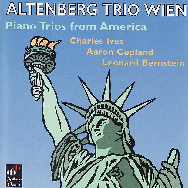 Piano Trios from America by Altenberg Trio Wien album cover