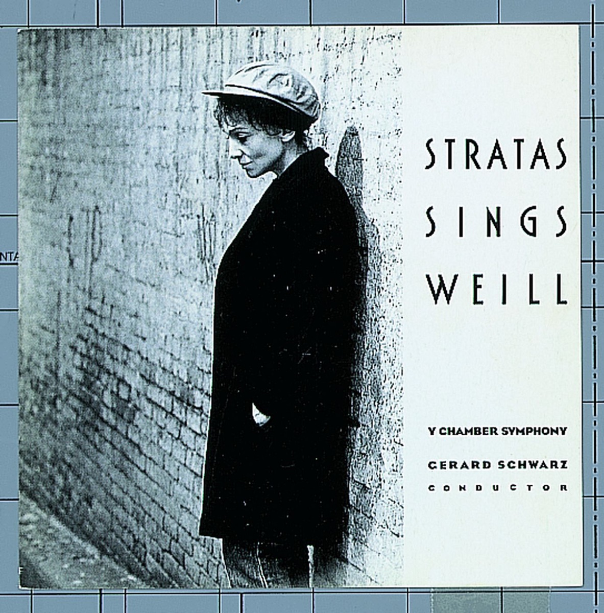 Stratas Sings Weill by Teresa Stratas, Gerard Schwarz & New York Chamber Symphony album cover