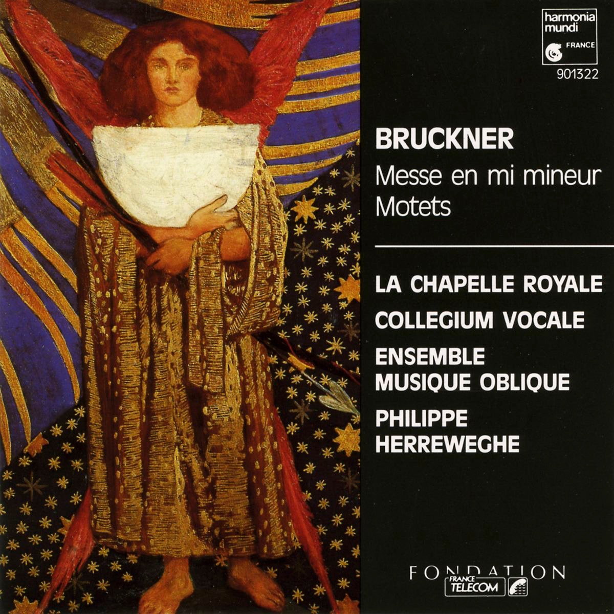 Bruckner: Mass In E Minor, Motets by Ensemble Musique Oblique & Philippe Herreweghe album cover