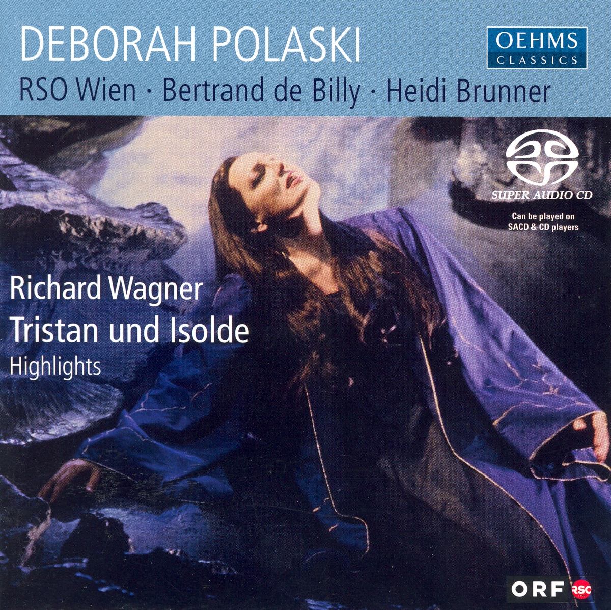 Wagner: Tristan Und Isolde (Highlights) by Deborah Polaski, Bertrand De Billy, Vienna Radio Symphony Orchestra & Heidi Brunner album cover