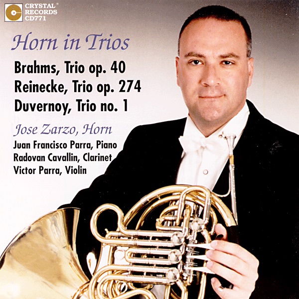 Horn In Trios by Jose Zarzo, Juan Francisco Parra, Radovan Cavallin & Victor Parra album cover