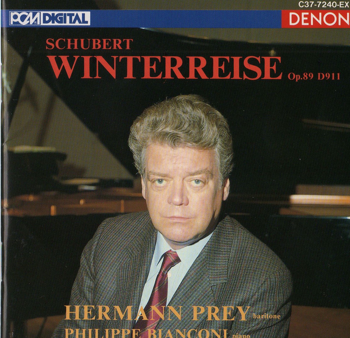 Franz Schubert: Winterreise, Op. 89 (D911) by Hermann Prey & Philippe Bianconi album cover