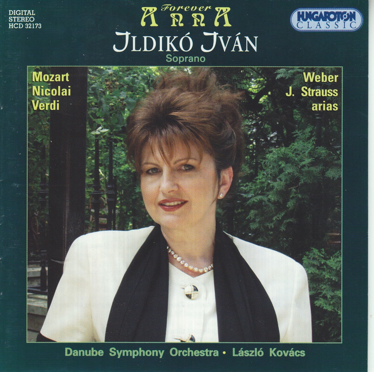 Forever Anna by Ildikó Iván, Danube Symphony Orchestra & László KOVÁCS album cover