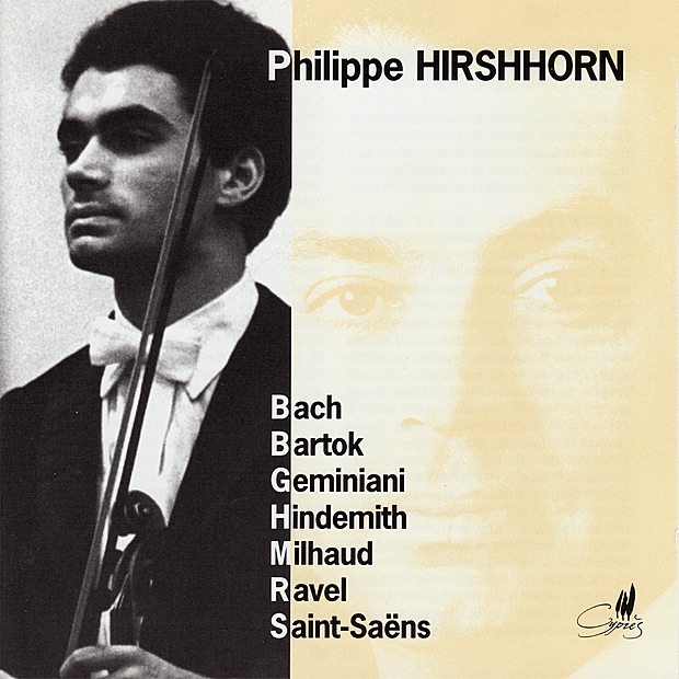 Philippe Hirshhorn Plays Bach, Geminiani, Bartók, Et Al. by Philippe Hirschhorn album cover