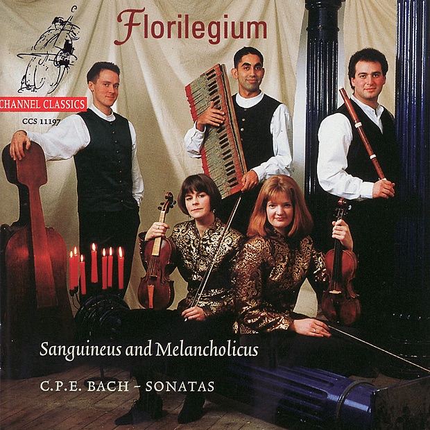 C.P.E. Bach: Sanguineus & Melancholicus by Florilegium album cover