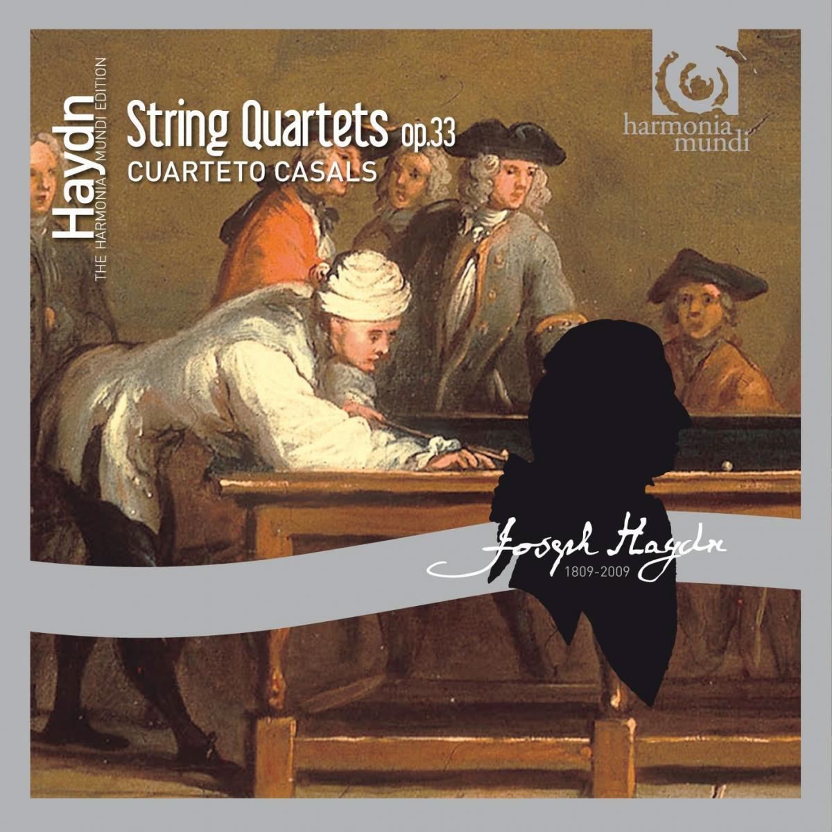Haydn: String Quartets, Op. 33 by Cuarteto Casals album cover