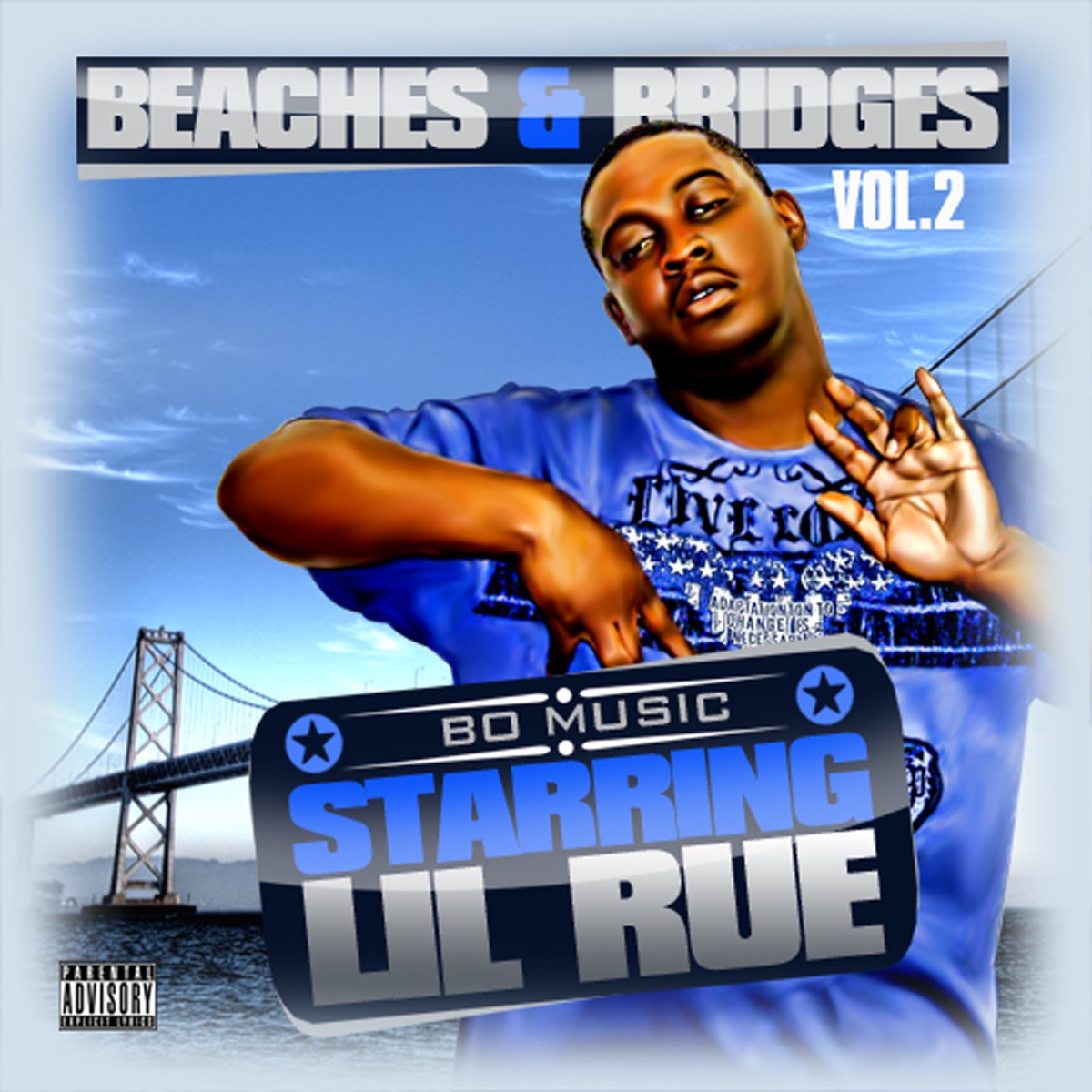 Beaches & Bridges, Vol. 2 by Lil Rue album cover