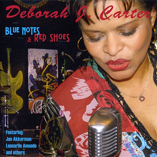 Blue Notes & Red Shoes by Deborah J. Carter album cover