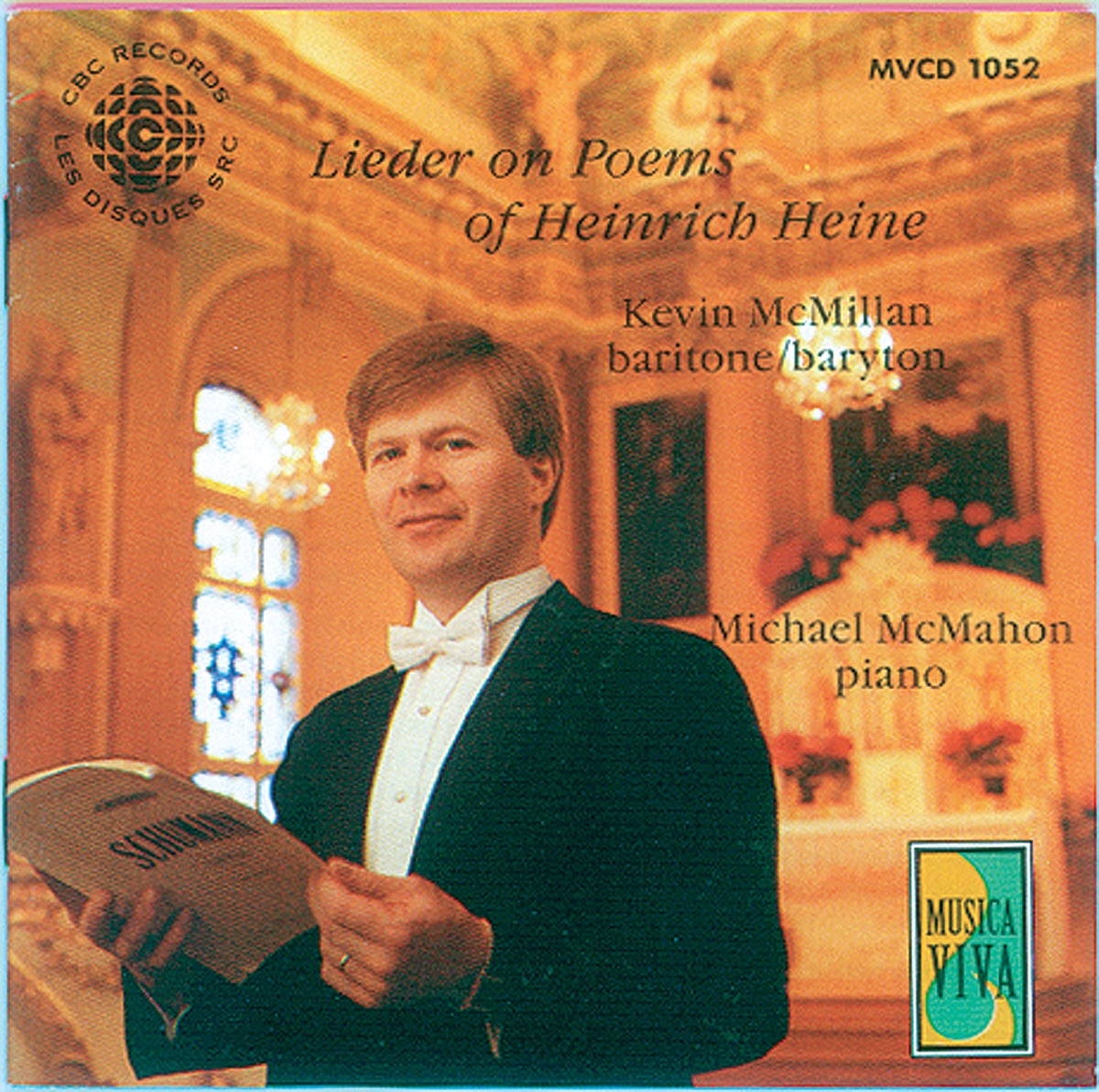 Brahms - Liszt - Mendelssohn - Schubert: Lieder On Poems of Heinrich Heine by Michael McMahon & Kevin McMillan album cover