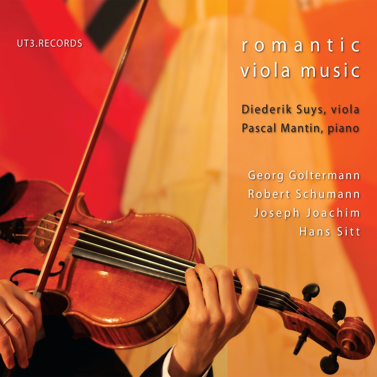 Romantic Viola Music by Diederik Suys & Pascal Mantin album cover