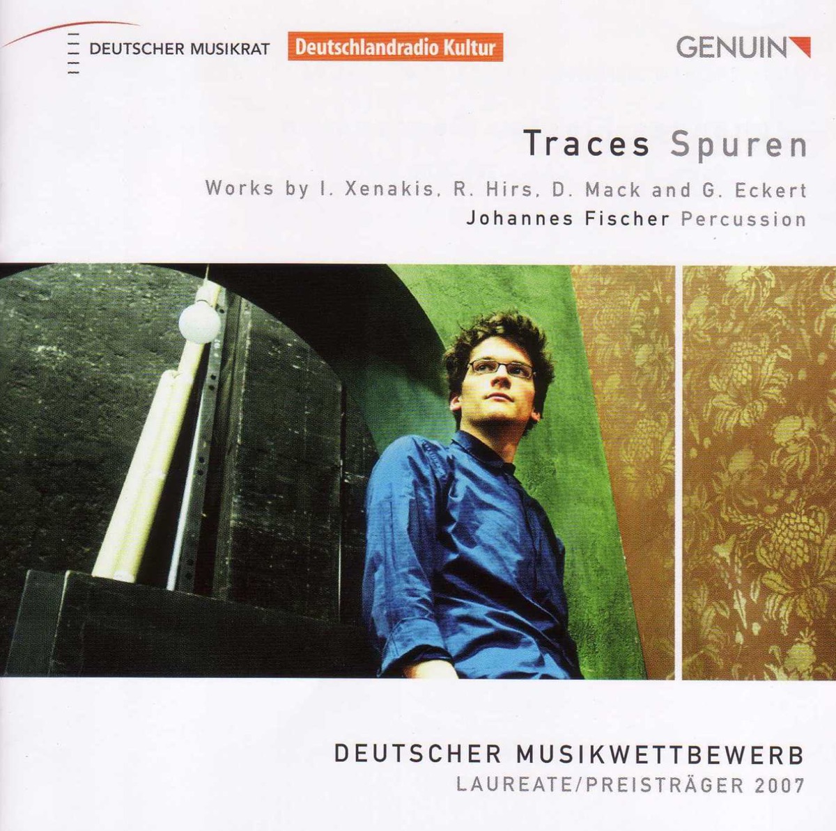Xenakis: Dmaathen & Psappha - Hirs: Article 0 - Mack: Telu & Wantilan I - Eckert: Nor by Christian Hommel, Johannes Fischer & Nari Hong album cover