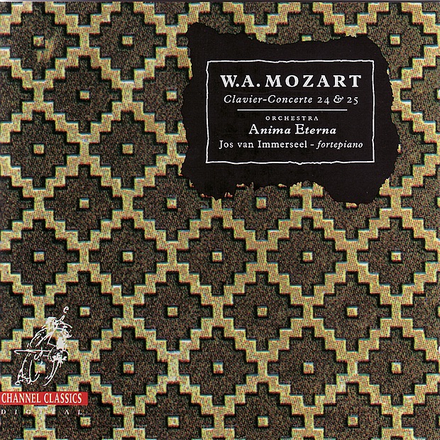 Mozart: Piano Concertos Nos. 24 & 25 by Anima Eterna Brugge & Jos van Immerseel album cover