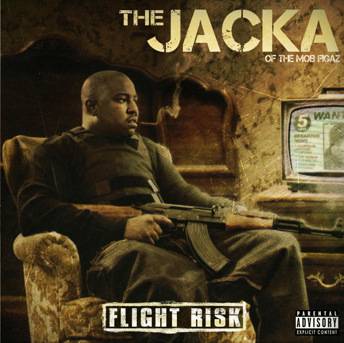 Flight Risk by The Jacka album cover