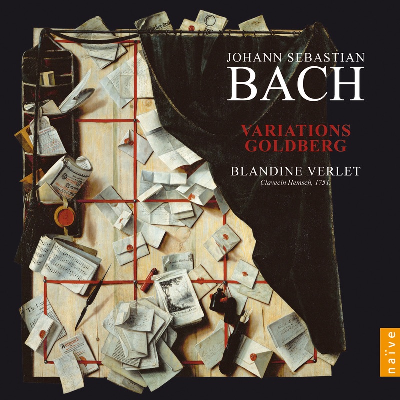 Bach: Variations Goldberg by Blandine Verlet album cover