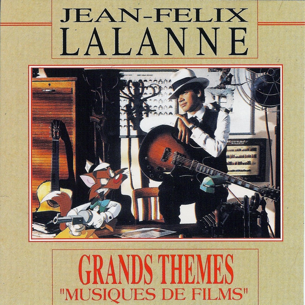 Les grands thèmes (Musiques de films) by Jean-Felix Lalanne album cover
