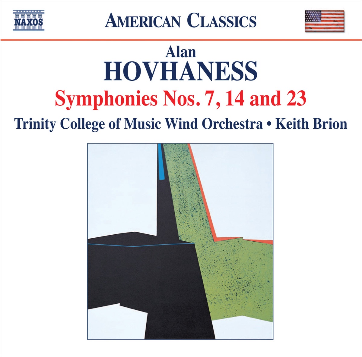 Hovhaness: Symphonies Nos. 7, 14 & 23 by Keith Brion & Trinity College of Music Wind Orchestra album cover