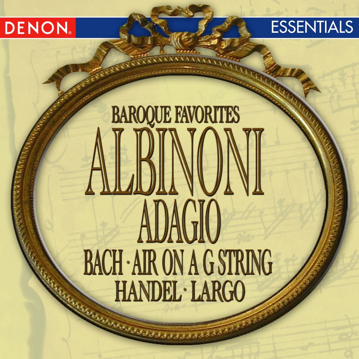 Albinoni, J.S. Bach & Handel: Baroque Favorites by Various Artists album cover