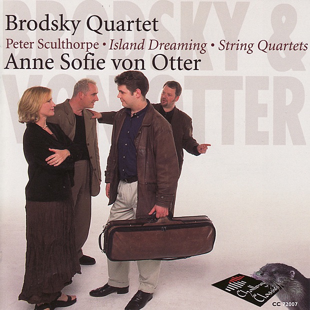 Sculthorpe: Island Dreaming - String Quartets by Anne Sofie von Otter & Brodsky Quartet album cover