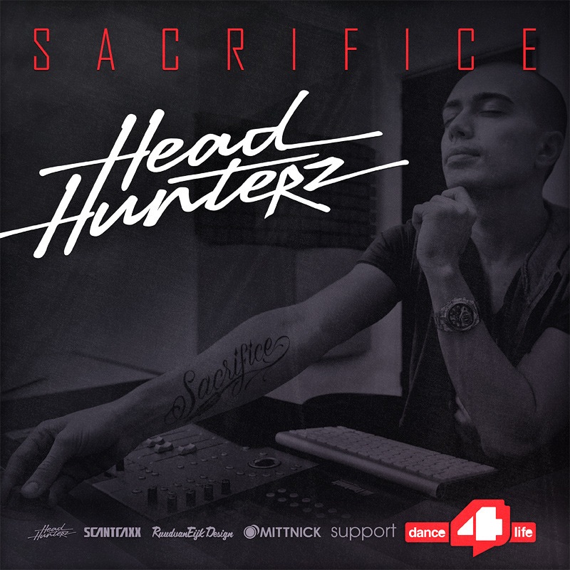 Sacrifice by Headhunterz album cover