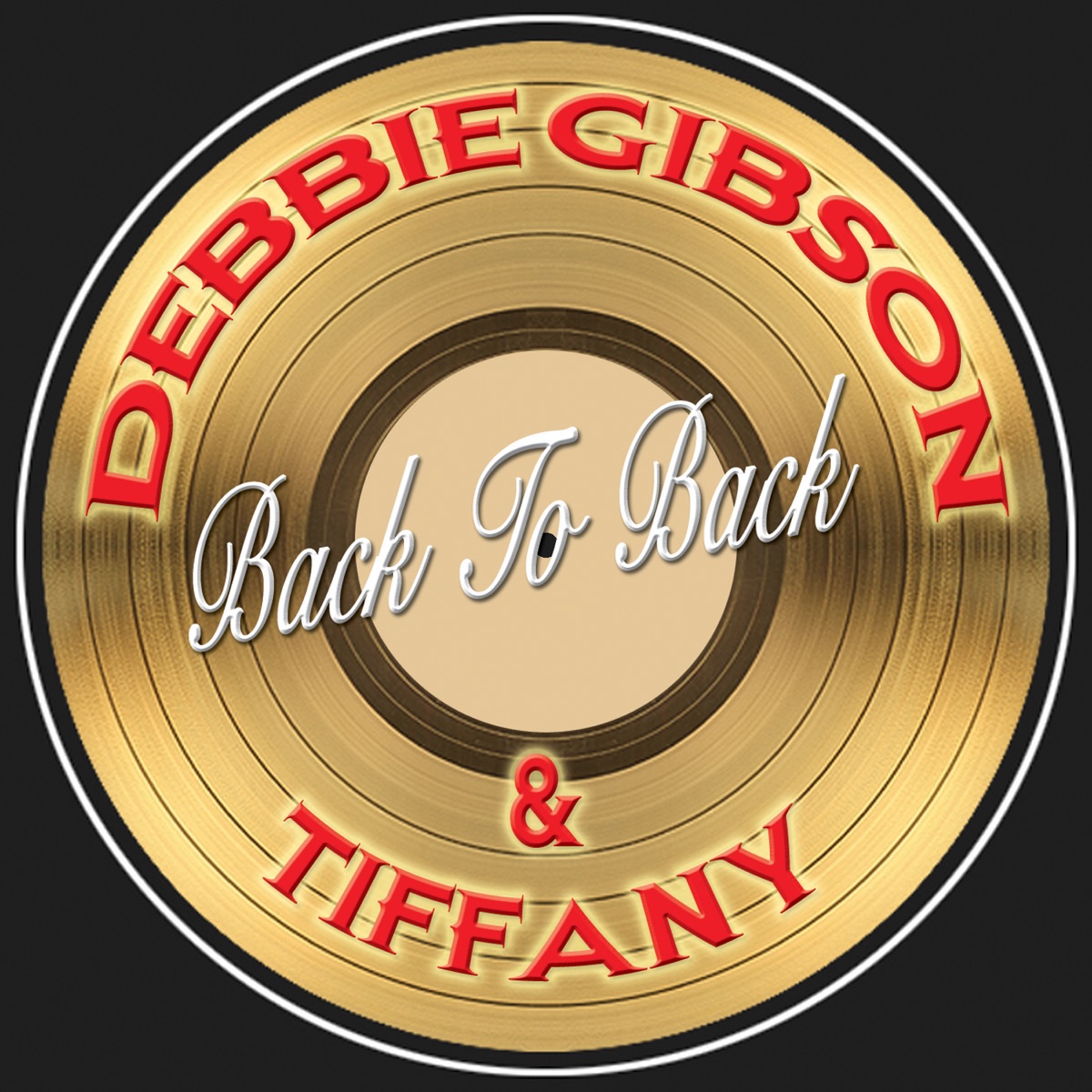 Back to Back Hits (Re-Recorded Versions) by Debbie Gibson & Tiffany album cover