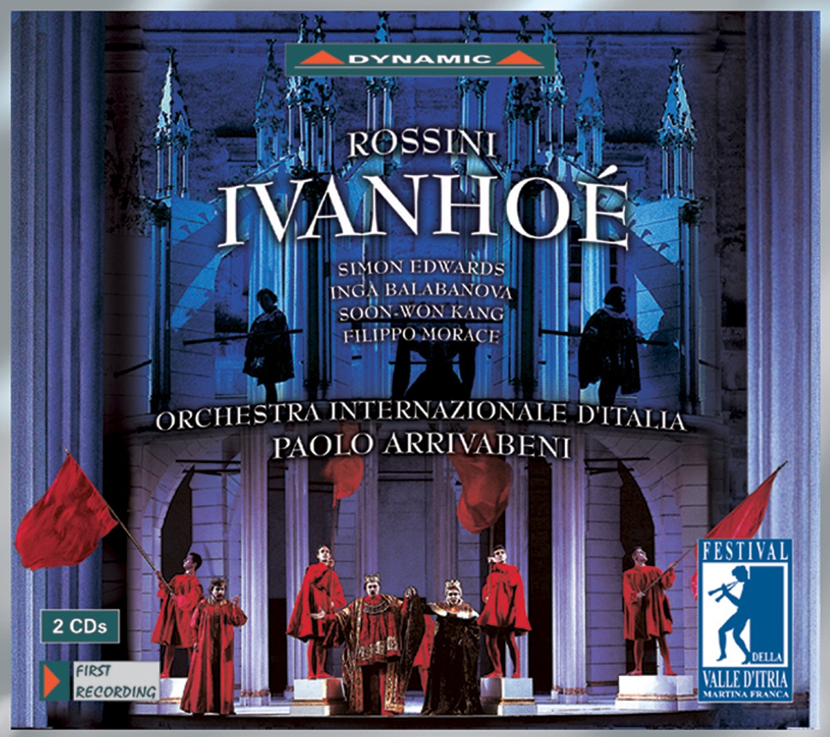 Rossini: Ivanhoe by Salvatore Cordella, Paolo Arrivabeni, Italian International Orchestra & Bratislava Chamber Choir album cover