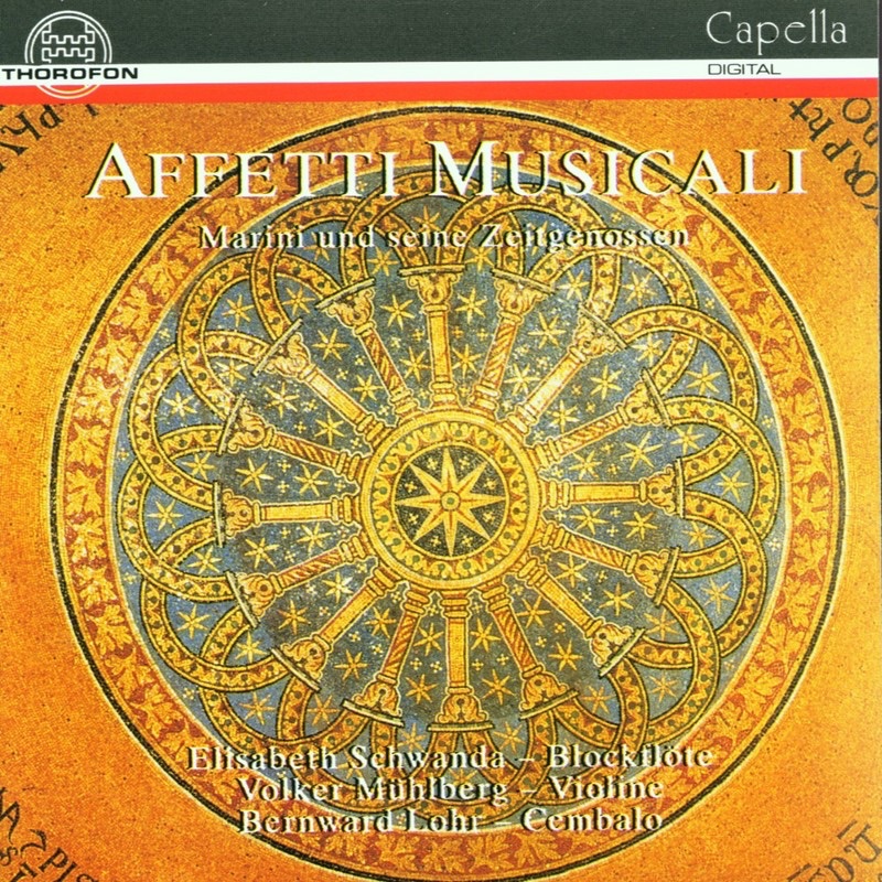 Marini Und Seine Zeitgenossen by Affetti Musicali album cover