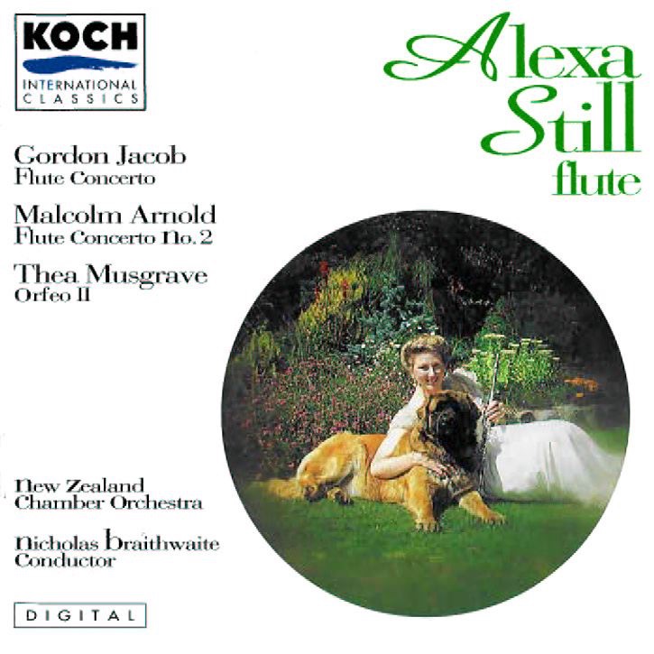 Alexa Still Flute by Alexa Still, New Zealand Chamber Orchestra & Nicholas Braithwaite album cover