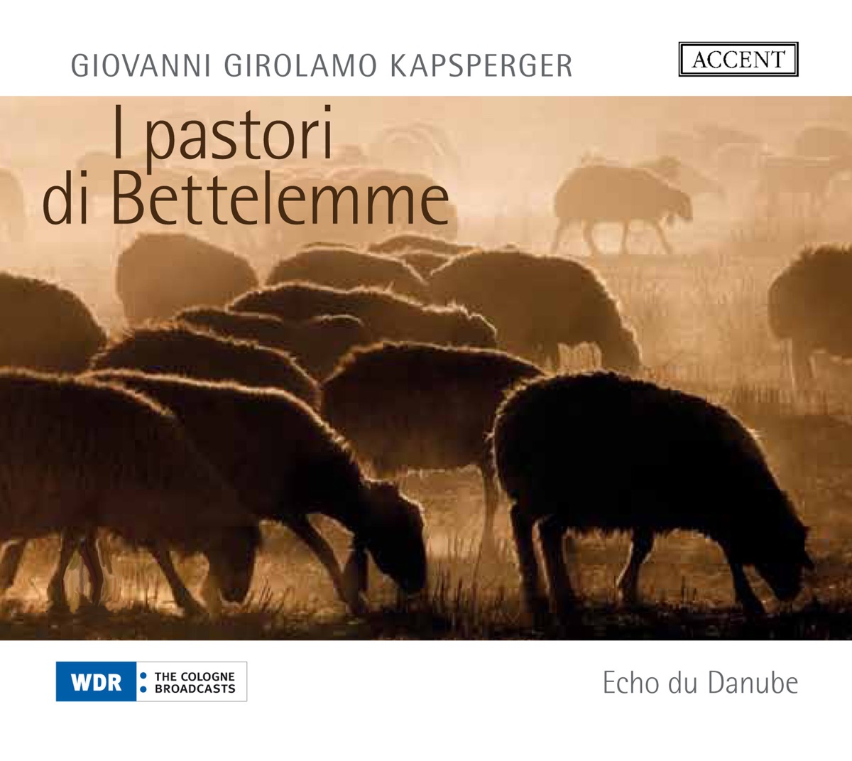 Kapsberger: I pastori di Bettelemme by Echo du Danube Ensemble, Franz Vitzthum, Christian Dietz, Constanze Backes, Markus Flaig, Chiyuki Okamura & Clementine Jesdinsky album cover