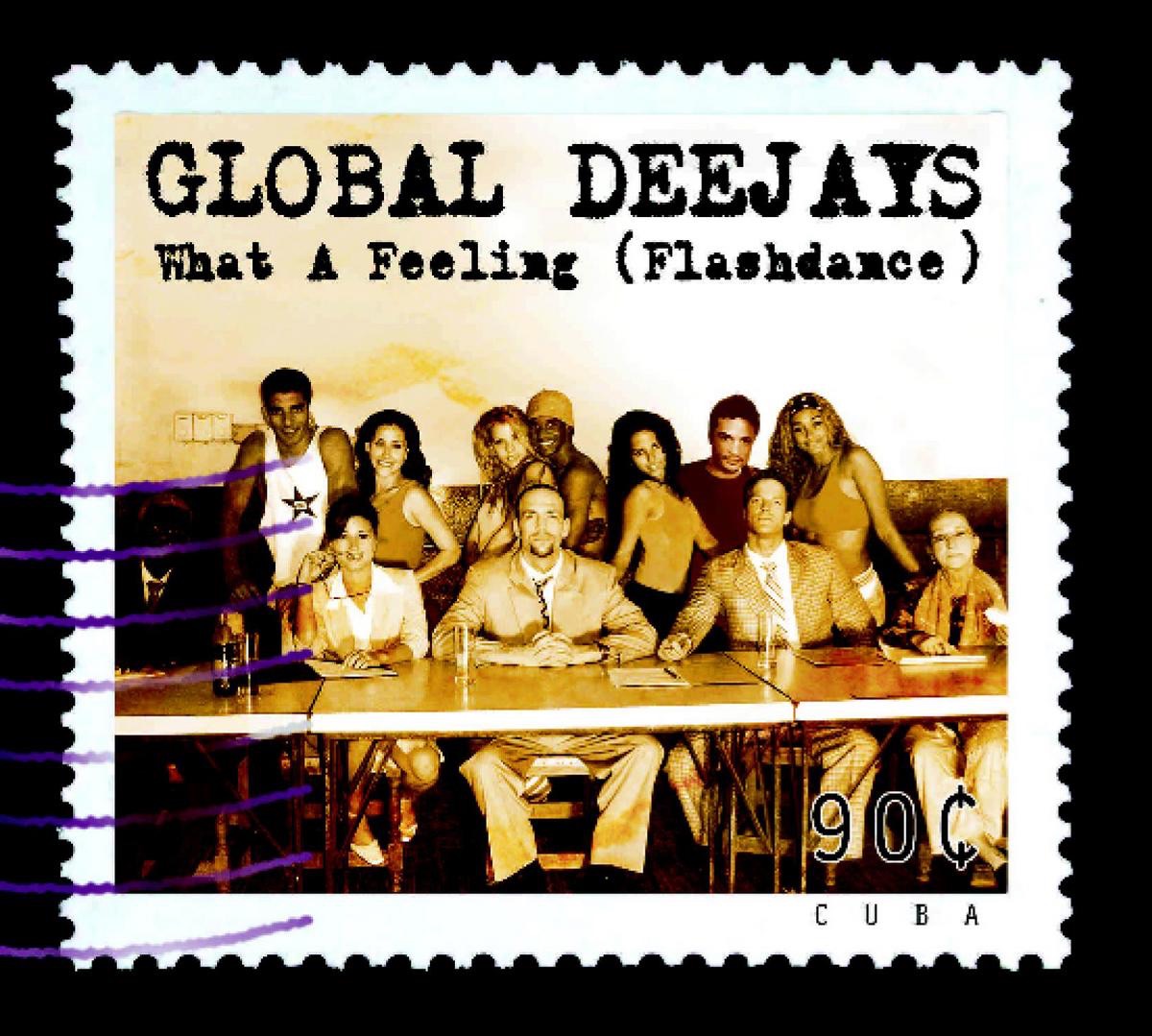 What A Feeling (Flashdance) by Global Deejays album cover