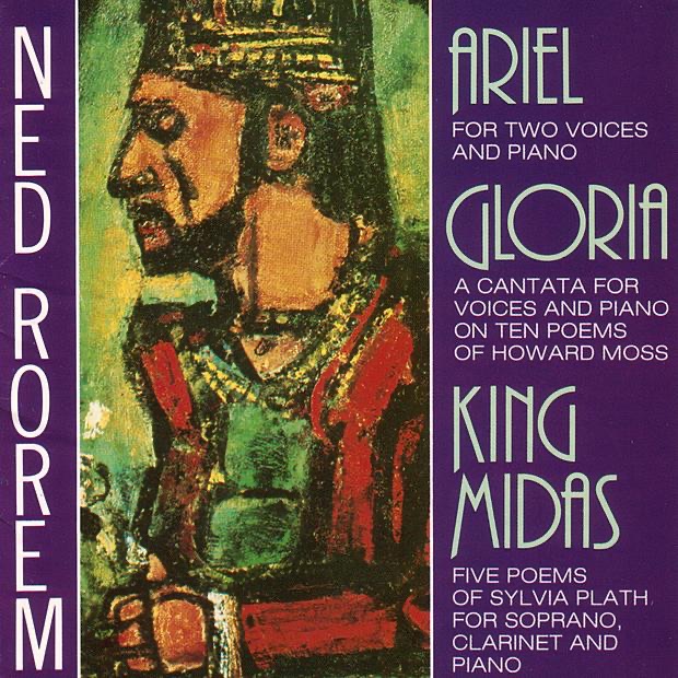 Rorem: Ariel - Gloria - King Midas by Joseph Rabbai, Phyllis Curtin & Ryan Edwards album cover