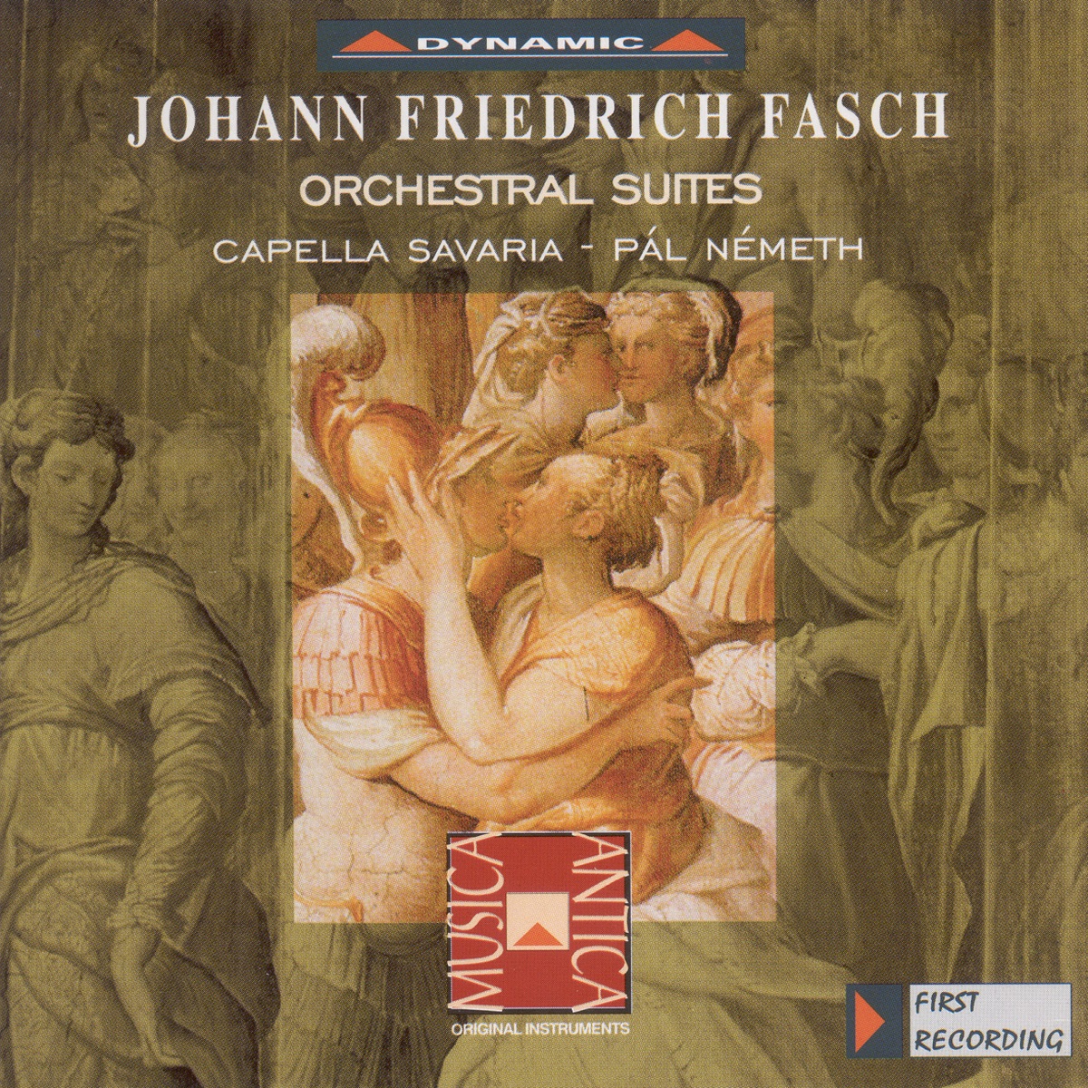 Fasch: Orchestral Suites by Pal Nemeth & Capella Savaria album cover