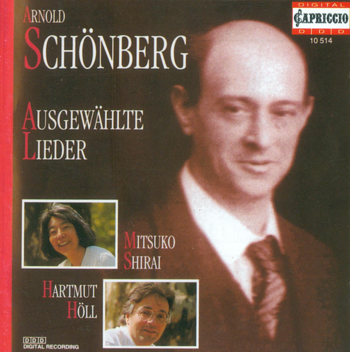 Schoenberg: Lieder - Opp. 2, 3, 6, 14 - Brettl-Lieder - 4 Folksong Arrangements by Mitsuko Shirai & Hartmut Holl album cover
