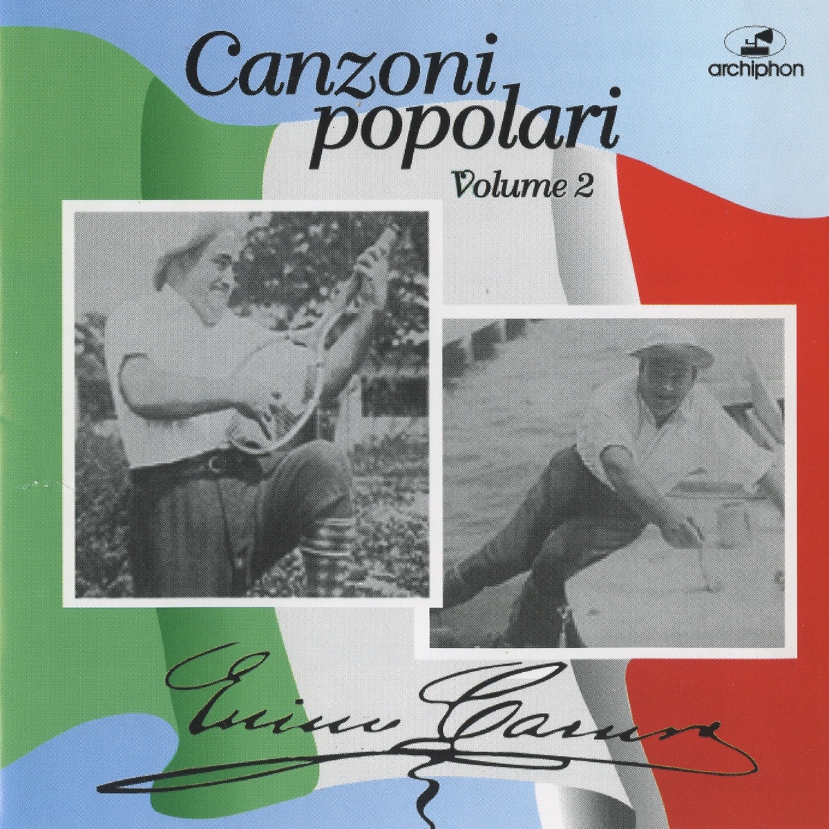 Canzoni popolari, Vol. 2 by Josef A. Pasternack, The Victor Orchestra, Enrico Caruso, Walter B. Rogers & Salvatore Cottone album cover