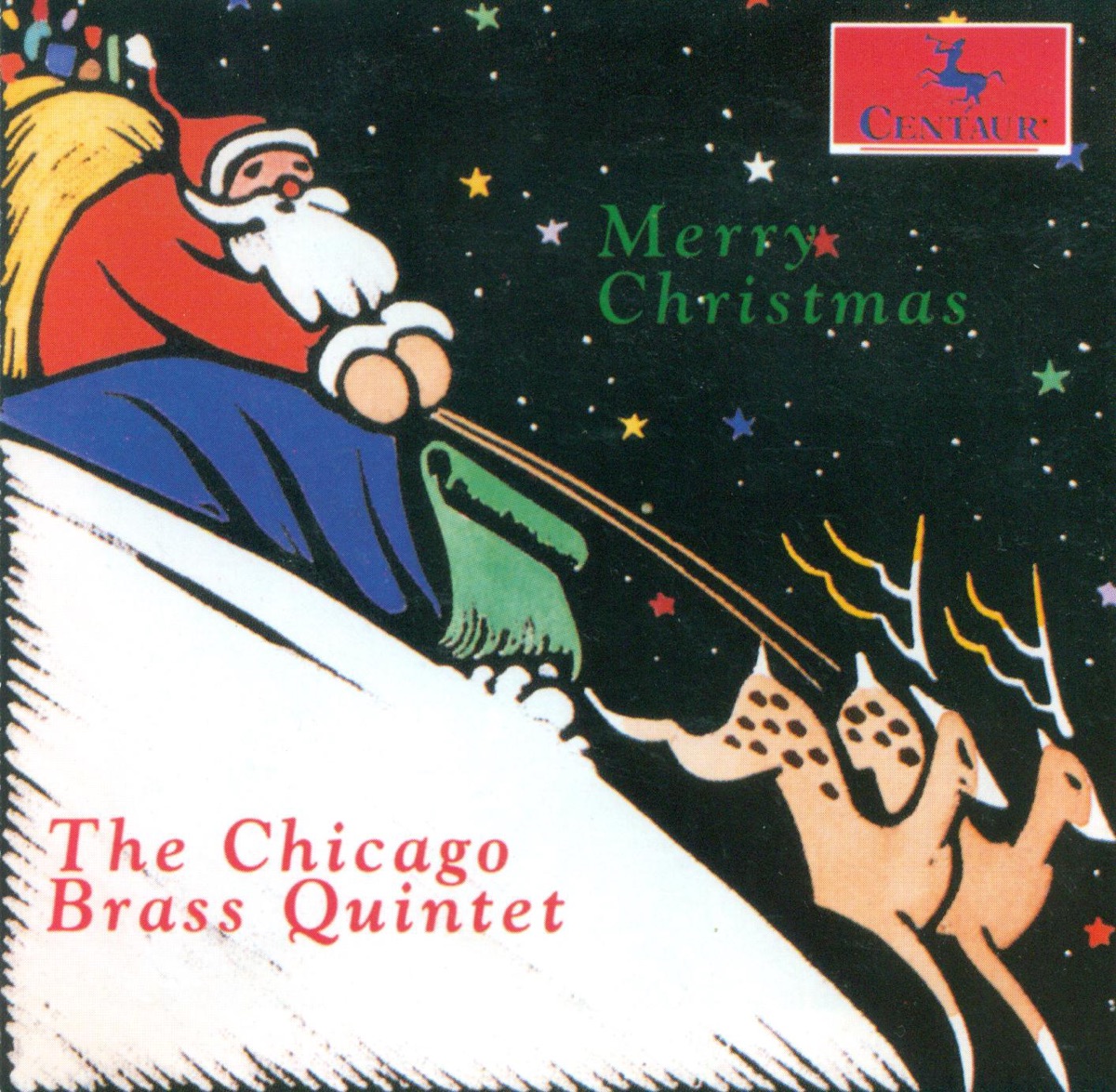Merry Christmas: Brass Music by Chicago Brass Quintet album cover