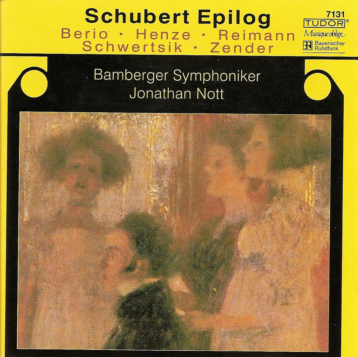 Berio: Rendering - Zender: Chore - Reimann: Metamorphosen On a Minuet of Franz Schubert by Jonathan Nott, Bamberg Symphony Orchestra & Carsten Suss album cover