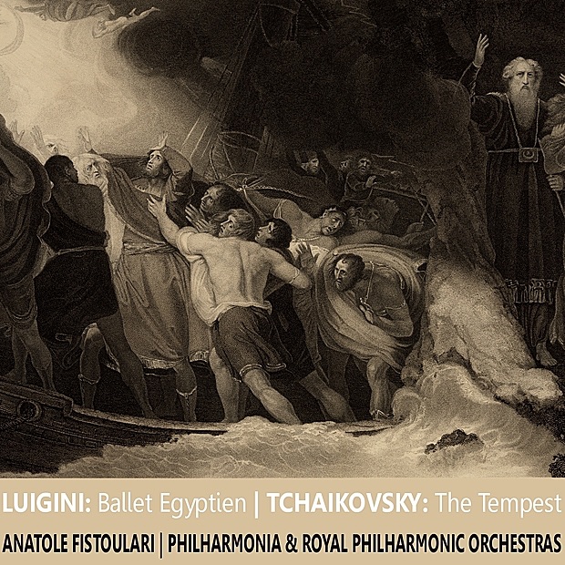 Luigini: Ballet Egyptien - Tchaikovsky: The Tempest by Royal Philharmonic Orchestra, Philharmonia Orchestra & Anatole Fistoulari album cover