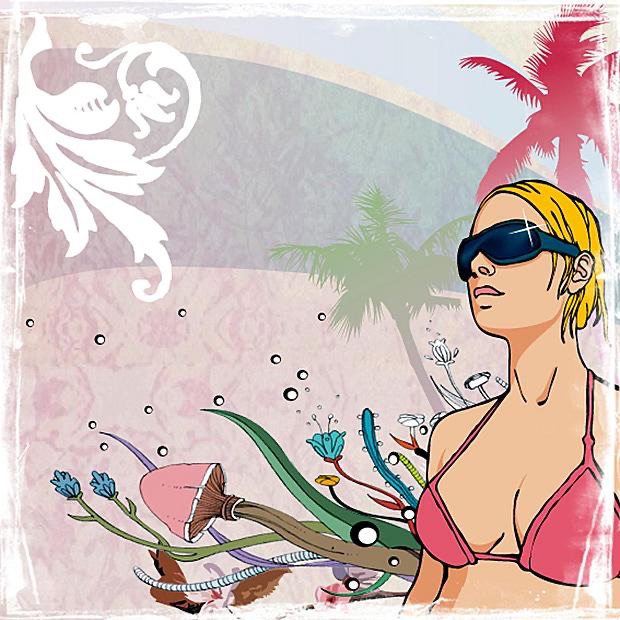 108 Times a Day / Magnolias - Single by Bikini Rumble & David Grumel album cover