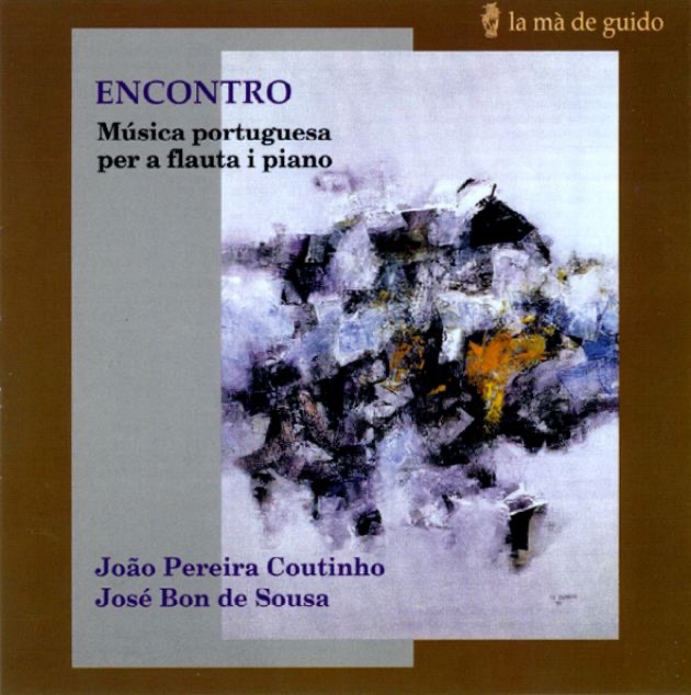 Encontro: Portuguese Music for Flute and Piano by Joao Pereira & José Bon de Sousa album cover