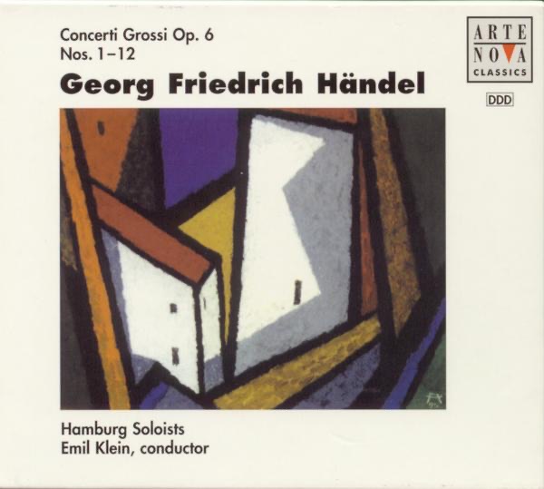 Handel: Concerti Grossi, Op. 6, Vol. 2 by Emil Klein & Hamburg Soloists album cover