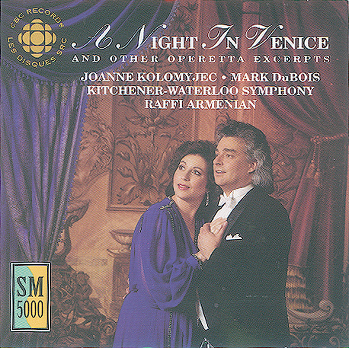 Night In Venice (A) And Other Operetta Excerpts by Mark DuBois, Joanne Kolomyjec, Raffi Armenian & Kitchener-Waterloo Symphony album cover