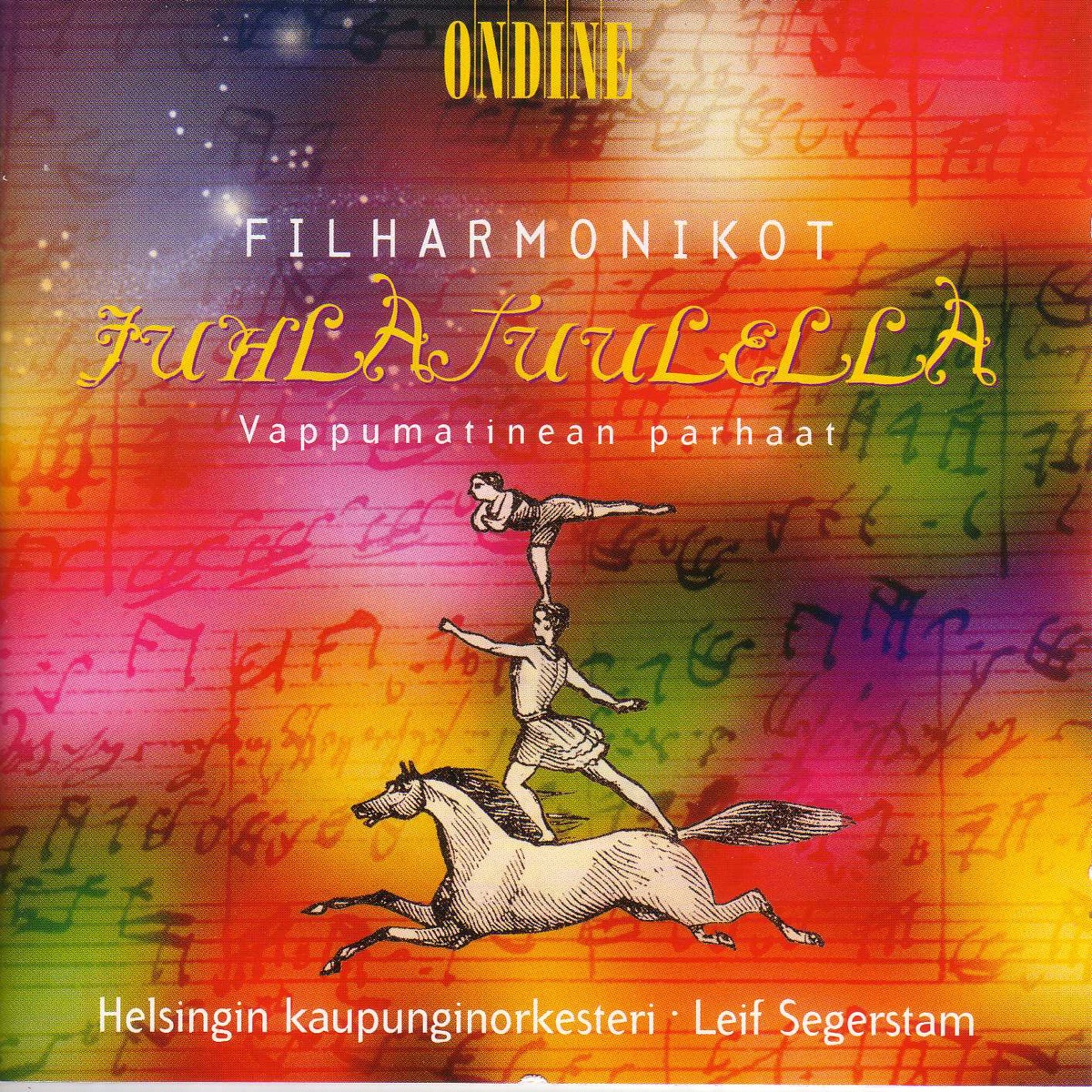 Finnish Christmas Music by Leif Segerstam, Helsinki Philharmonic Orchestra, Martin Schmeling, Erkki Palola, Arthur Heinrich Fuhrmann & Robert Kajanus album cover