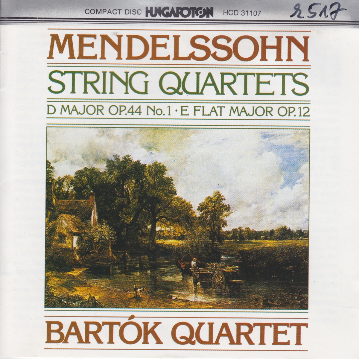 String Quartets by Bartók Quartet album cover