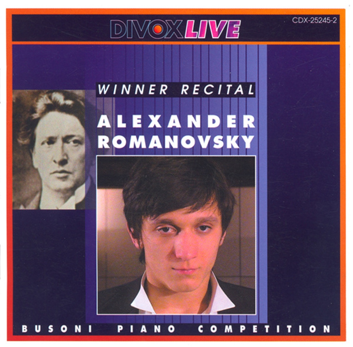 Piano Recital: Romanovsky, Alexander - Bach, J.S. - Haydn, J. - Chopin - Liszt - Prokofiev - Ligeti, G. by Alexander Romanovsky album cover