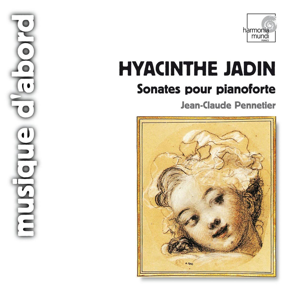 Jadin: Sonates Pour Pianoforte by Jean-Claude Pennetier album cover