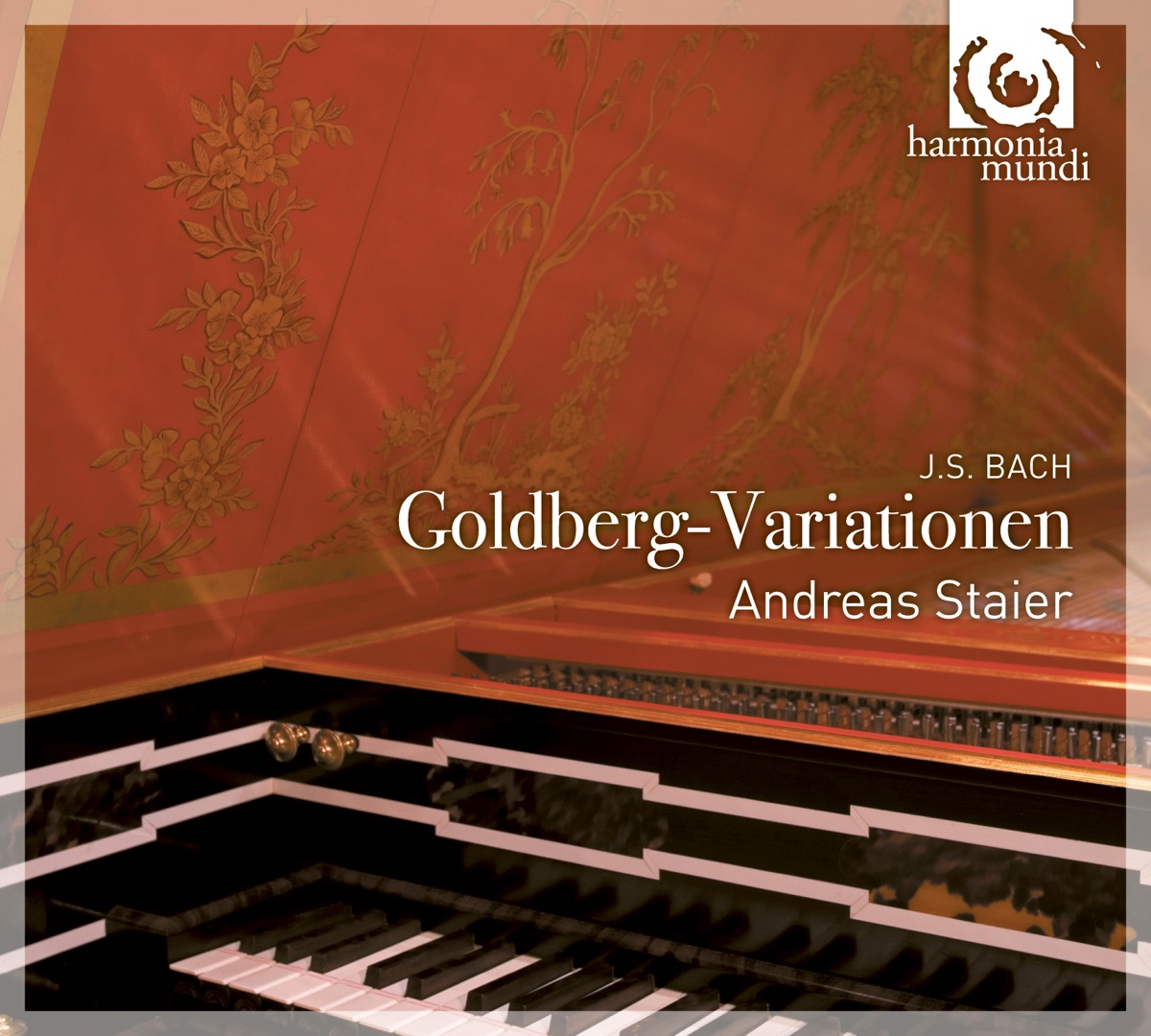 Bach: Goldberg-Variationen by Andreas Staier album cover