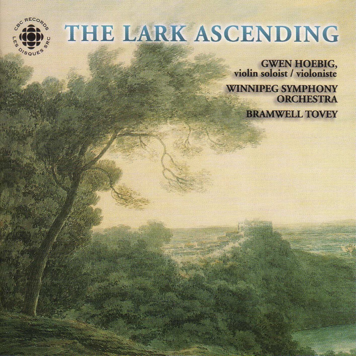Vaughan Williams: The Lark Ascending - Walton: Facade (Excerpts) by Bramwell Tovey, Winnipeg Symphony Orchestra & Gwen Hoebig album cover