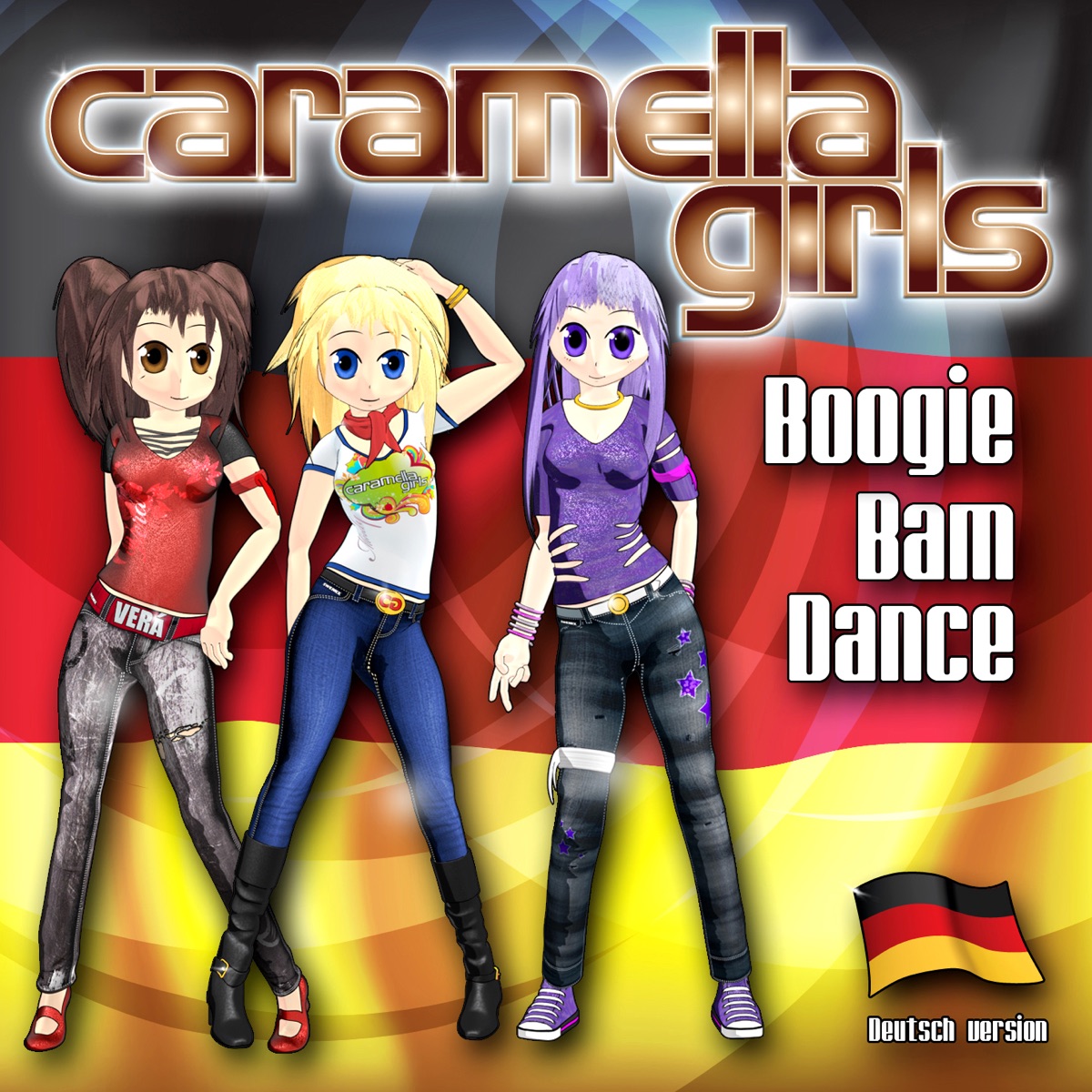 Boogie Bam Dance (Deutsch Version) - Single by Caramella Girls album cover