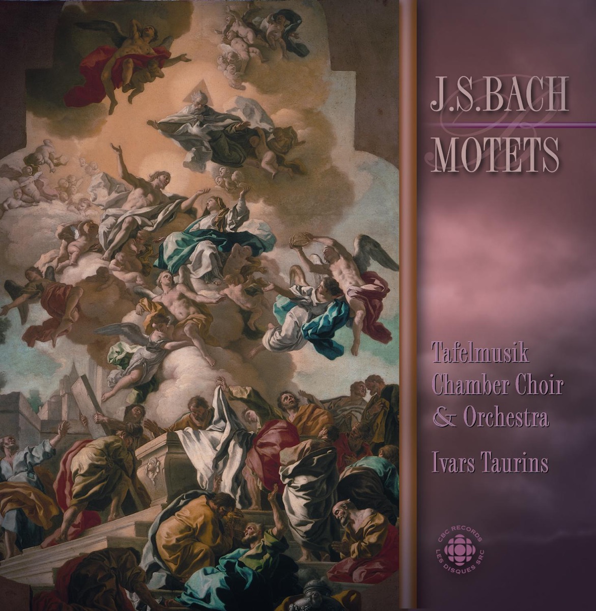 Bach: Motets Bwv 225-230 by Tafelmusik Chamber Choir, Ivars Taurins & Tafelmusik album cover