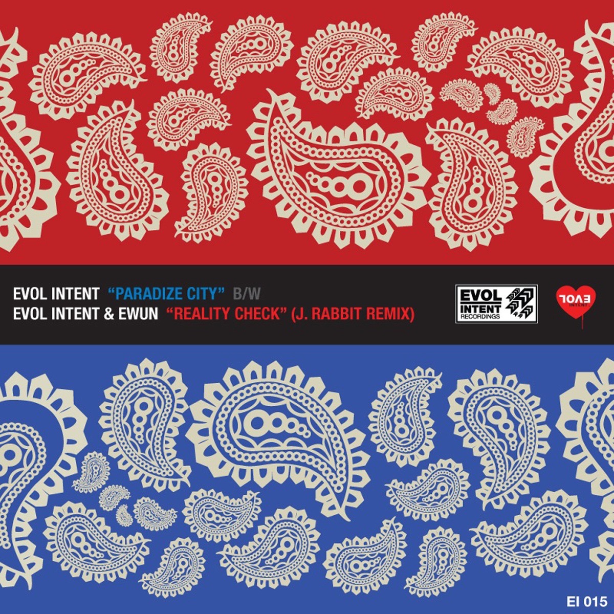 Paradize City / Reality Check (J.Rabbit Remix) - Single by Evol Intent & Ewun album cover