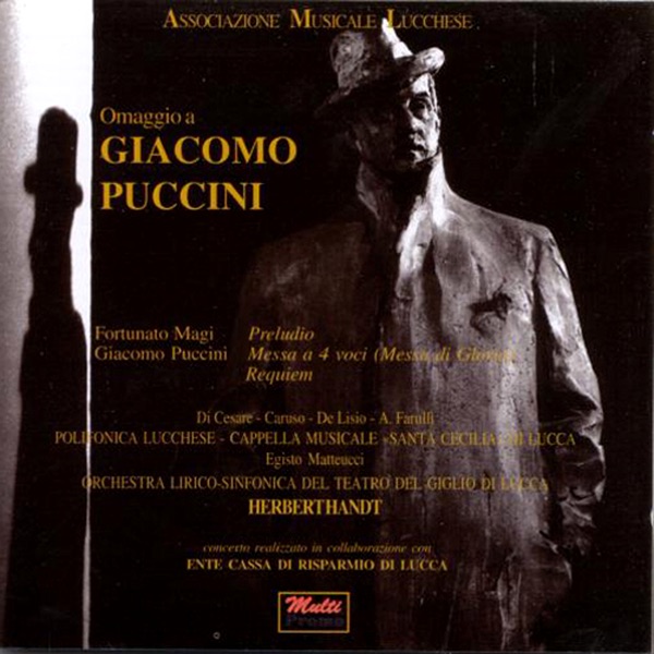 Omaggio a Giacomo Puccini by Antonello Farulli, Antonio De Lisio, Carmelo Corrado Caruso & Ezio Di Cesare album cover